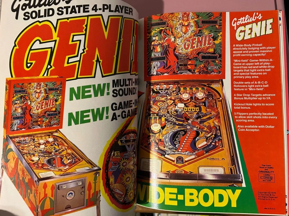 Revista Play Meter 15 de octubre 1979 Vol 5 No. 19 videos arcade, pinball, volantes Foto 4 de 4