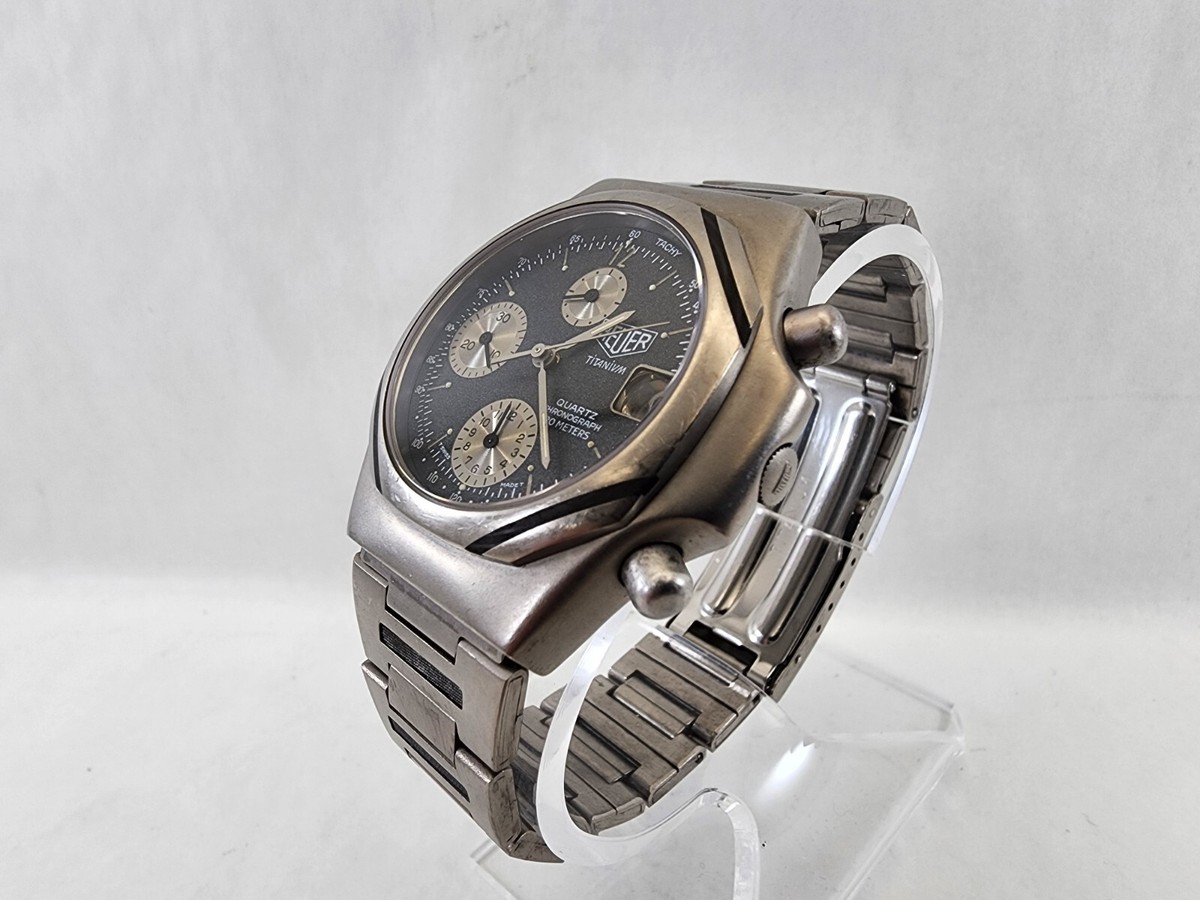 Tag Heur Titanium 223.206 Quartz Chronograph - 39mm | eBay