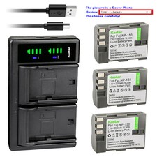Kastar Battery LTD2 USB Charger for Fujifilm NP-150 BC-150 Fuji FinePix IS Pro