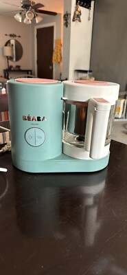 BEABA Babycook Neo, Glass 4 in 1 Steam Cooker & Blender, 5.5 Cup Capacity 