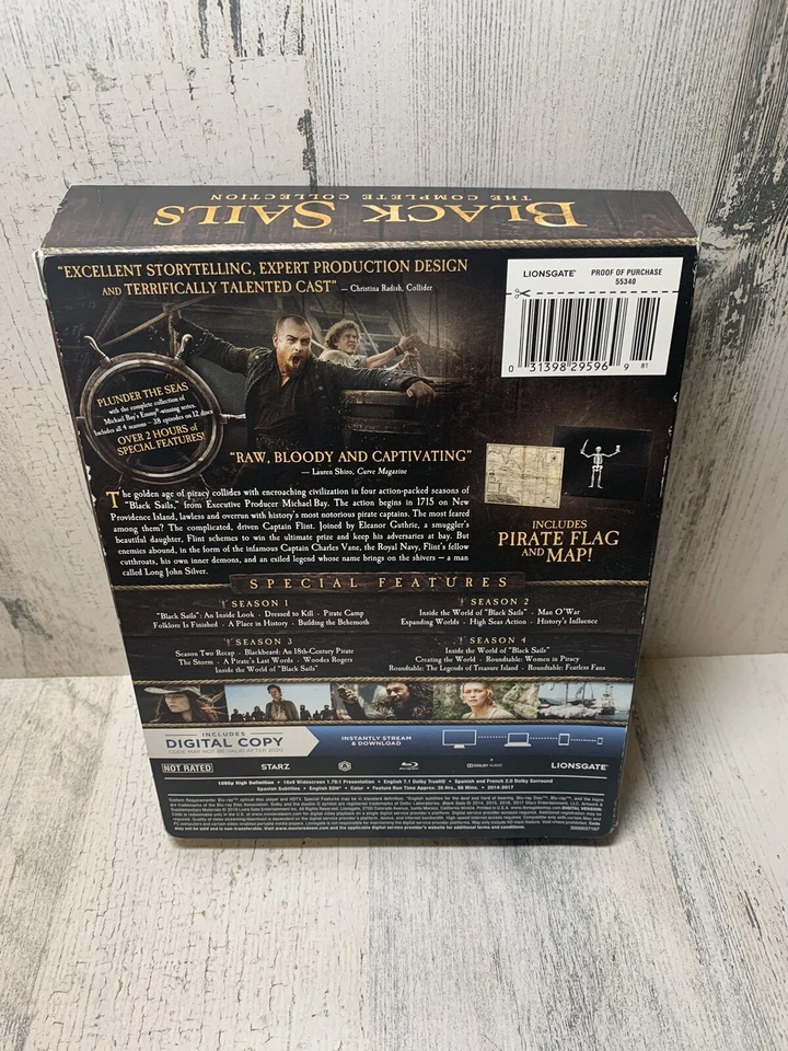 Black Sails: The Complete Collection Blu-Ray - Image 2 of 4