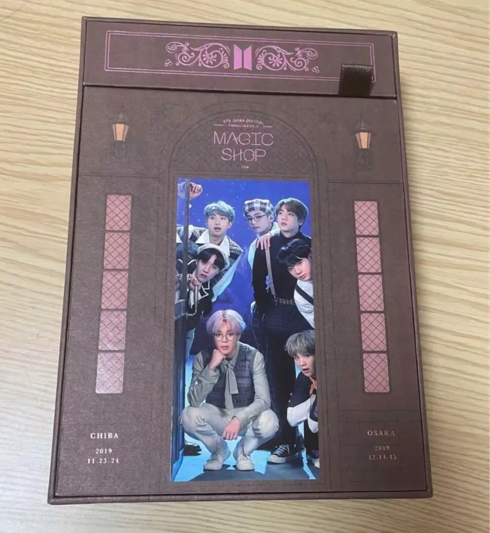 BTS JAPAN OFFICIAL FANMEETING VOL 5 MAGIC SHOP DVD BOX 2019 Kyocera Dome  Osaka