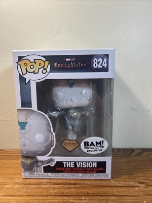 Funko Pop The Vision 824 Marvel Wanda Vision Books A Million Diamond Exclusive