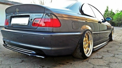 Approche diffuseur CUP NOIR pour BMW Série 3 E46 M Pack M3 tablier arrière ovB ABS - Photo 1/6