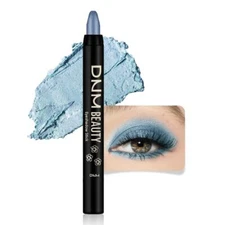 evpct Sky Blue Shimmer Cream Eye Shadow Brightener Sticks Set for Eyes, Blue