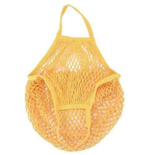 Bolso de Brocería Bolso de Mano Reutilizable Vegetales Algodón Bolso de Malla Eco Bolsos de Compras - Imagen 12 de 12