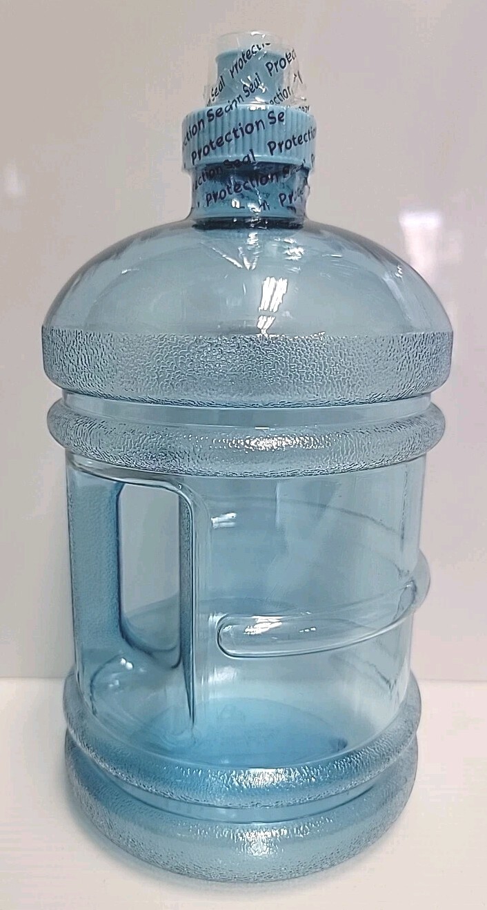 Water Sports Bottle Polycarbonate  Blue 1.89 L 64 oz Aqua Dr