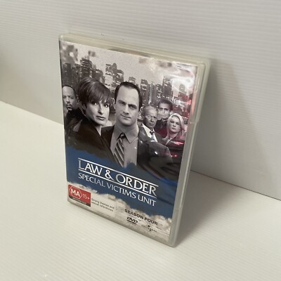 Law & Order - SVU - Season 4 (DVD, 2002) Drama Crime Law - Region 2, 4 & 5