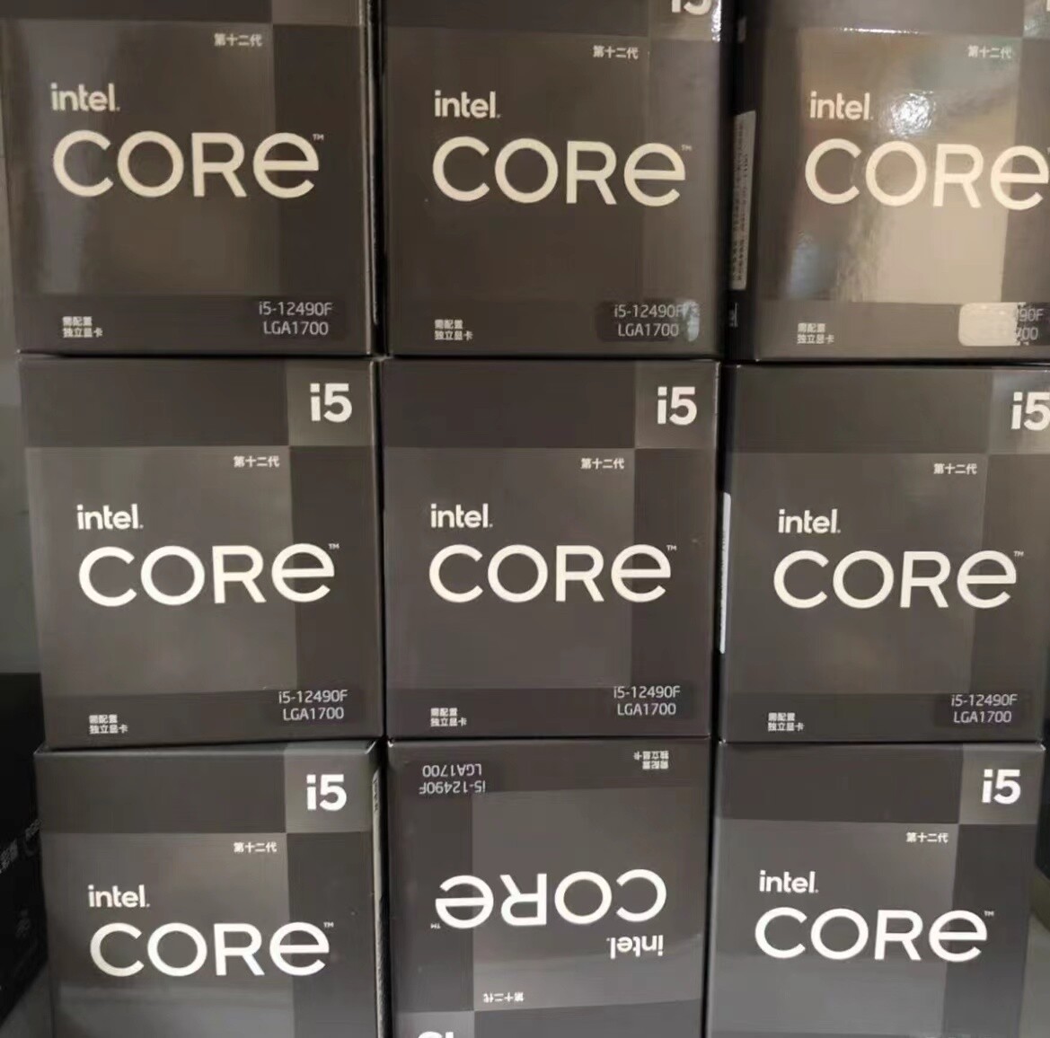 12th Gen Intel Core i5 12490F LGA 1700 CPU Processor Alder 12th Gen Intel Core i5 12490F LGA 1700 CPU Processor Alder
