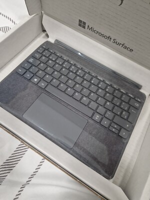 Microsoft Surface Go 1 2 3 Original Grau QWERTZ Keyboard Type Cover - Spanisch