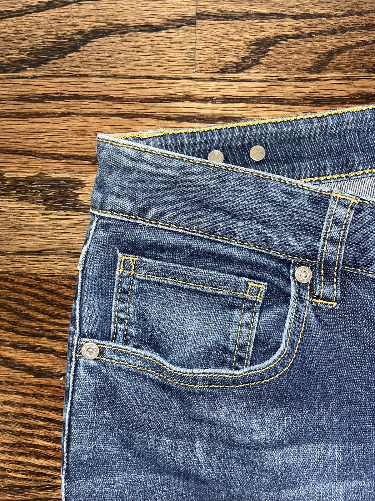 CAbi Jeans Womens 6 Denim Bootcut Cotton Stretch Style 120 30 x 31 - View 3