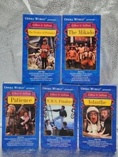 Bundle of Gilbert & Sullivan Opera World Presents - Five Individual On-Stage...