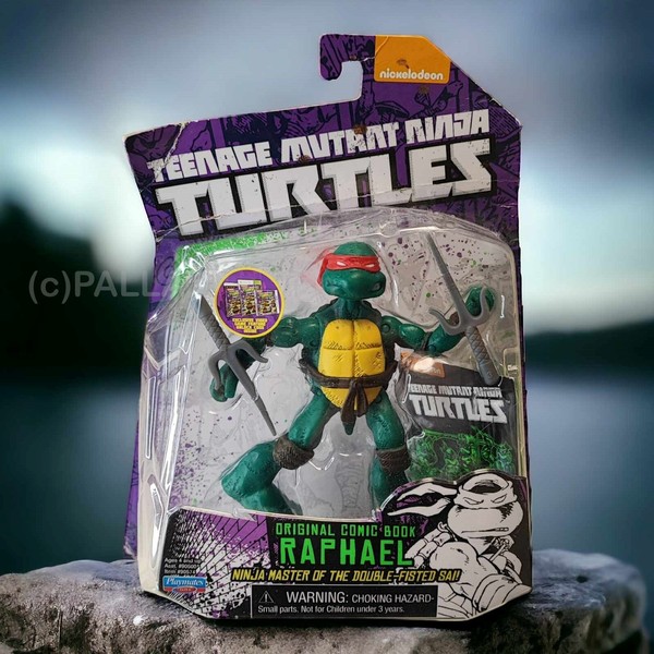 Teenage Mutant Ninja Turtles Tmnt Original Comic Book Raphael / Playmates 2014-image