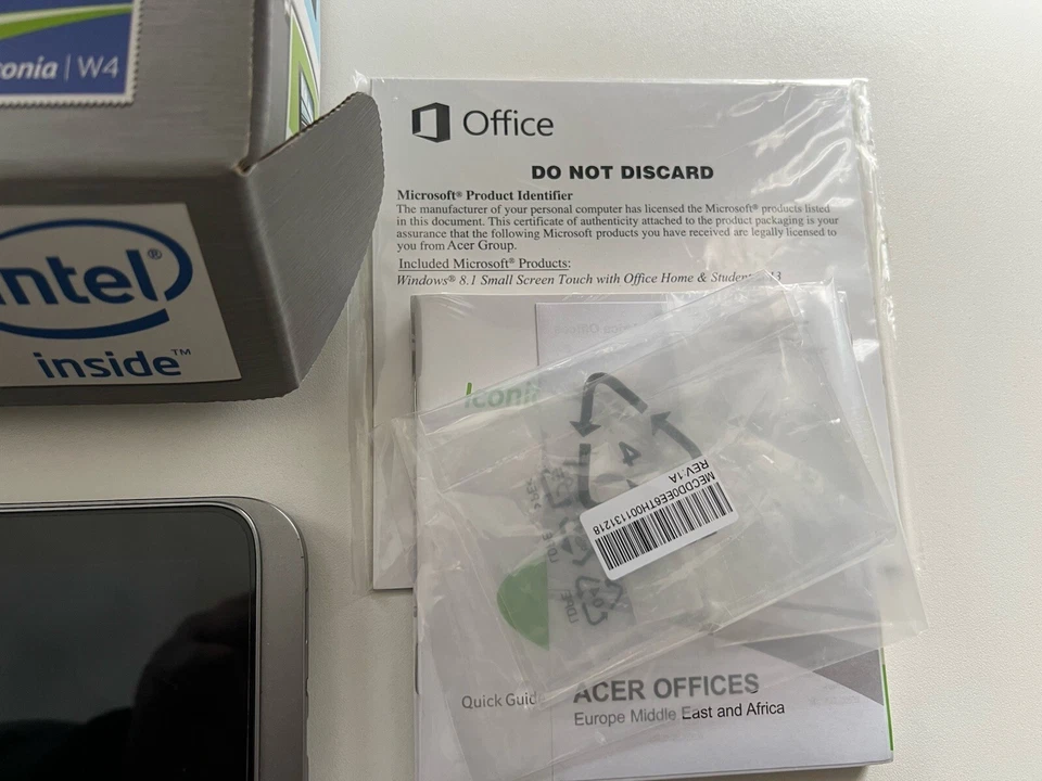 ACER ICONIA W4 Windows 10 Touchscreen Tablet - Image 4 of 4