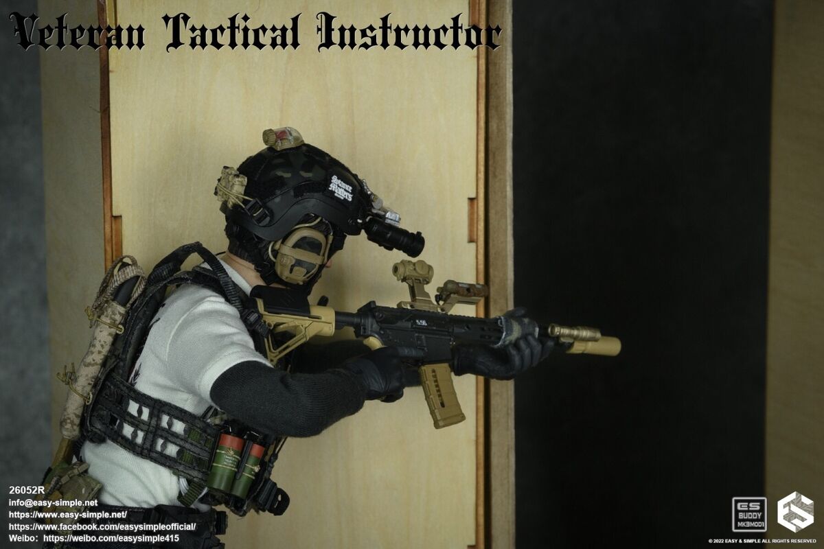 New Easy&Simple 26052R 1/6 GBRS Veteran Tactical Instructor New Easy&Simple 26052R 1/6 GBRS Veteran Tactical Instructor