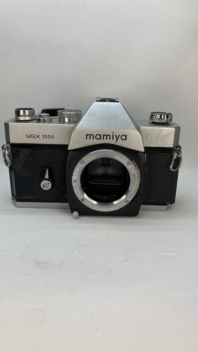 Mamiya MSX 1000 35mm SLR Film Camera M42 Screw Mount - Working | eBay