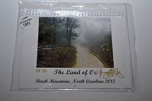 The Land Of Oz Beech Mountain Nc Vintage Calendar Ap 6 10 Banner