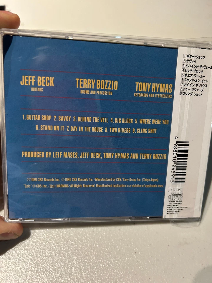 JEFF BECK - JEFF BECK'S GUITAR SHOP  JAPAN release edition CD 25-8P-5301 Foto 2 de 2