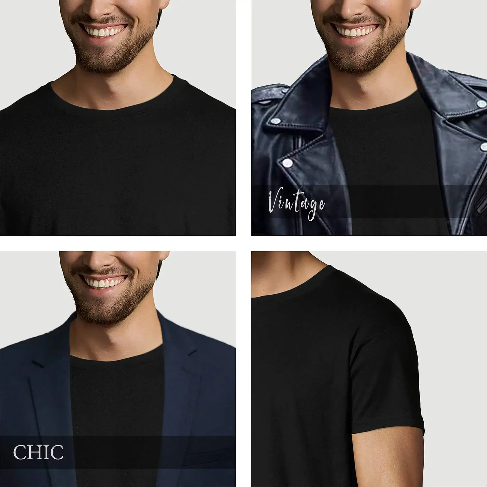 ONE IN THE CITY Men's 'Long Life Since 1966' V-Neck Graphic Tee | 58th Birthday Gift For Rebel & Gangster Style - View #8