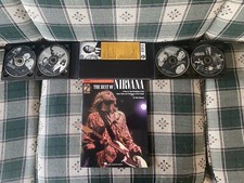 Nirvana GUITAR TAB SONGBOOK WITH CD TABLATURE MUSIC Plus 4 Disc CD DVD Box Lot