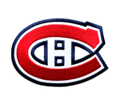 Canadiens de Montreal  NHL Team Logo Ice Hockey  zum Aufbügeln Aufnäher Patch
