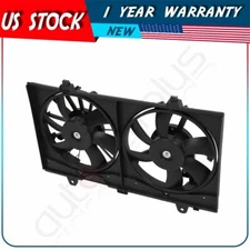 Radiator Condenser Fan Assembly For 2007 2008 2009 2010 2011 2012 Nissan Sentra
