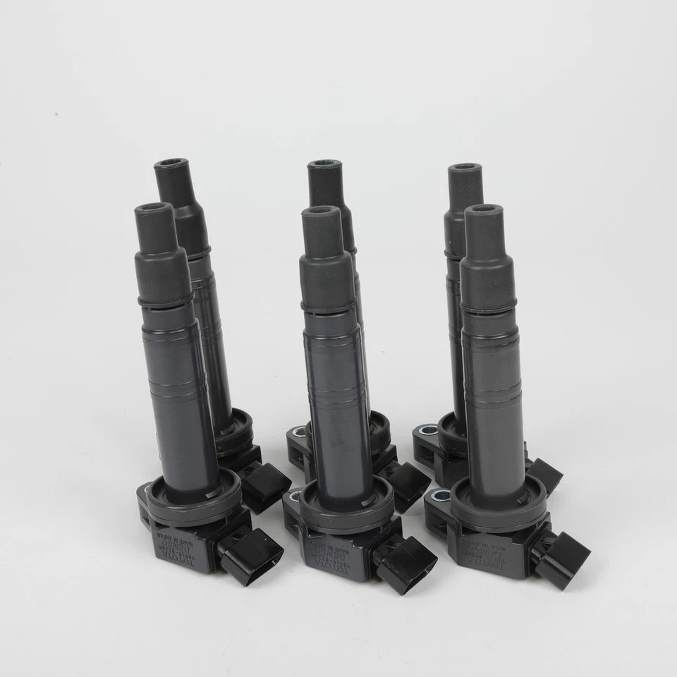 Bobinas de ignição 6 peças Denso 90919-02248 UF495 para Toyota 4Runner 4.0L V6 2003-2009 - Imagem 4 de 4