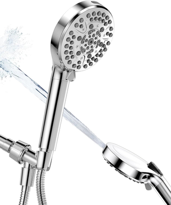 #ad JDO Shower Head High Pressure Head with 10 Spray Modes Unique Chrome $15.86