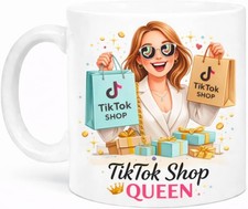 Tiktok TIK Tok Shop Addict Funny Novelty Gift Mug