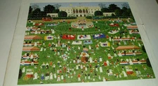 Charles Wysocki 1000 Pc Jigsaw Puzzle Fourth of July,1981 Complete