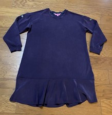 Betsey Johnson Women's Dress Size XXL 2XL Purple Plum Stretch Stretchy Awesome