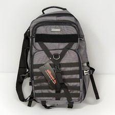 NEW** Witzman B688 Grey and Black Backpack Travel Bag Shoulder Work Travel Hike