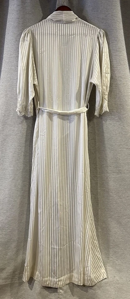 Винтажный Christian Dior в полоску белье халат размер маленький - Изображение 3 из 4