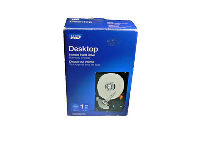 WD 1TB Desktop Internal Hard Drive 7200 RPM 64MB Cache   Open Box New