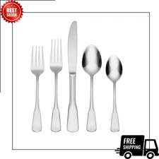 Colonial 45-Piece Flatware Set, Service for 8