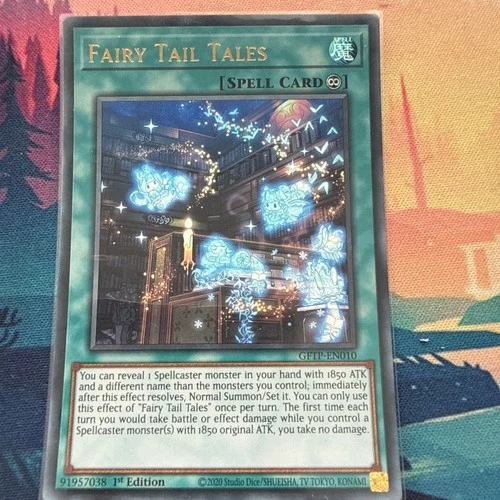 Yu-Gi-Oh Fairy Tail Tales GFTP-EN010 Ultra Rare 1st Edition NMint Condition
