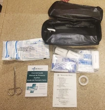 23-24 Mercedes Benz E A M C Class Sedan Factory First Aid Kit Set & Case OEM