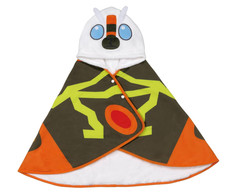 Mothra Absorbent Quick-Drying Hooded Bath Poncho for Kids TOHO Godzilla JPN LTD