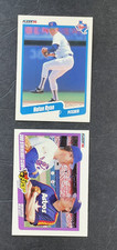 1990 Fleer Nolan Ryan 2 Cards (#313, #636)