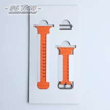 Original Apple Watch Series 11 10 9 Ultra 44MM 45MM 46MM 49mm Ocean band Orange