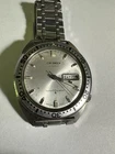 Vintage Seiko 5 Auto 6106-8109 Silver Dial Day Date Orig. Bracelet- Not Running