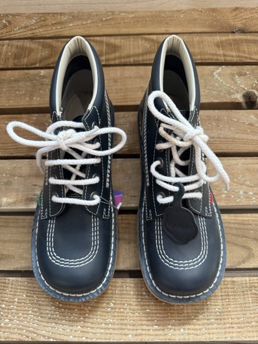 Stivali/scarpe unisex Kickers kick hi. Marina Militare. EU41. UK7