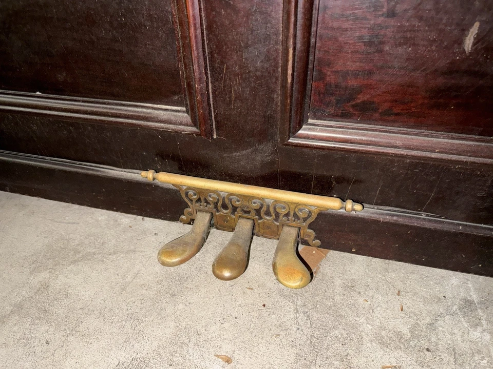 Antiguo piano de cola gabinete Sohmer & Co. años 1890 EXCELENTE NECESITA RESTAURACIÓN DE MADERA Foto 2 de 4