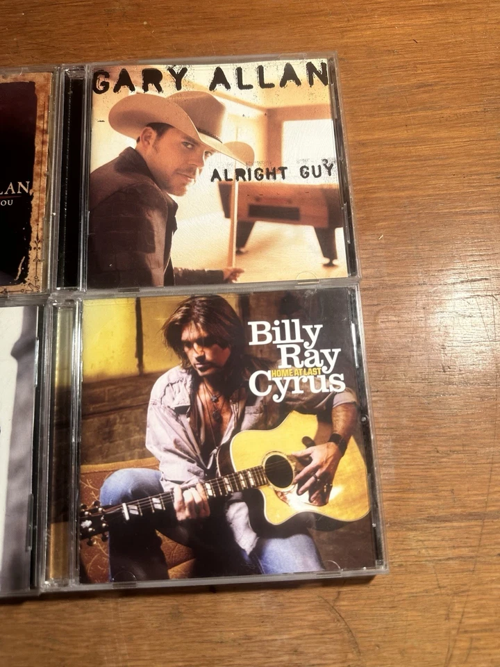 Lot Of 4 Country CDs 2 Gary Allan & 2 Billy Ray Cyrus Foto 4 de 4