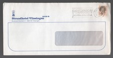 1986 Netherlands Hotel Strandhotel Vlissingen Cover. Holland