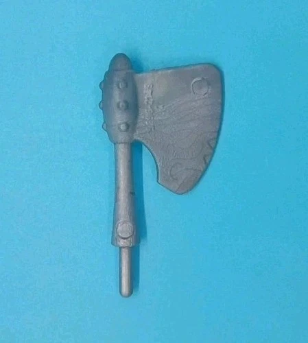 MOTU Ram Man Silver Axe Vtg Taiwan He-Man Action Figure Weapon Accessory 1982