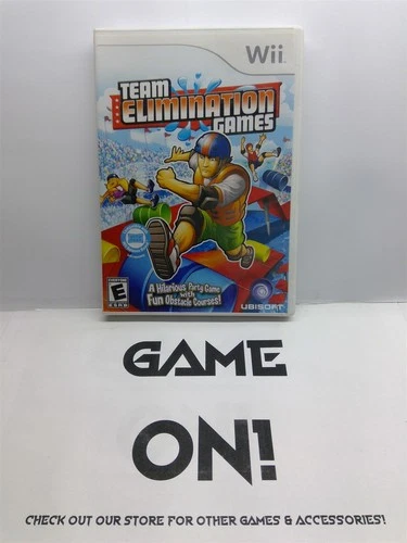 New ListingTeam Elimination Games (Nintendo Wii, 2009) Complete Tested Working - Free Ship