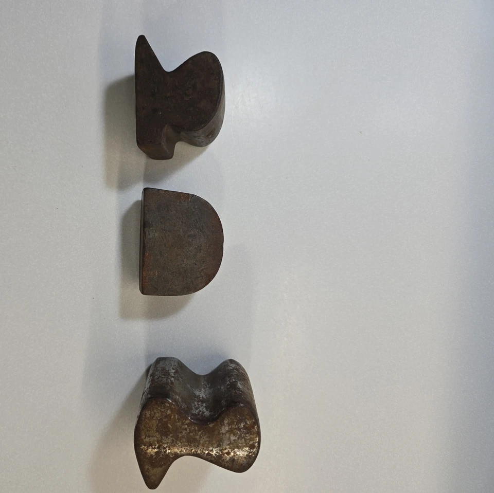 Lot of 3 Vintage Unmarked Auto Dolly Repair Tools - Image 2 of 4