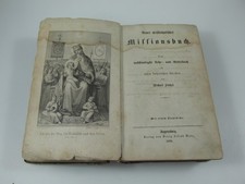 19th C Nene's Old  Catholic Devotional Mission Book in GERMAN