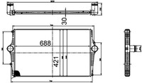 Mahle Ci 518 000S LadeluftküHler FüR Volvo